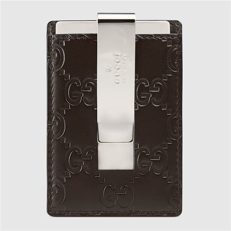 mens gucci money clip|Gucci wallet with money clip.